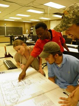 Drafting and Design Students