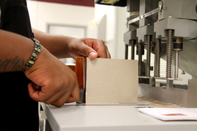 Detail of Graphics and Print Communication student work