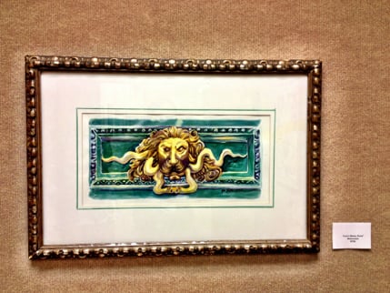lion painting by Patti Henson